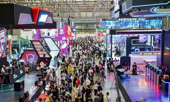 2021 ChinaJoy现场,图源ChinaJoy官方微博